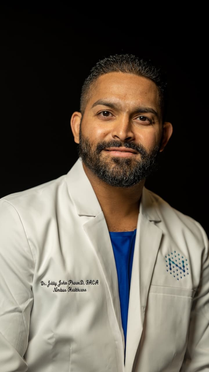 Dr. Jobby John, PharmD — host of The Honest Dose
