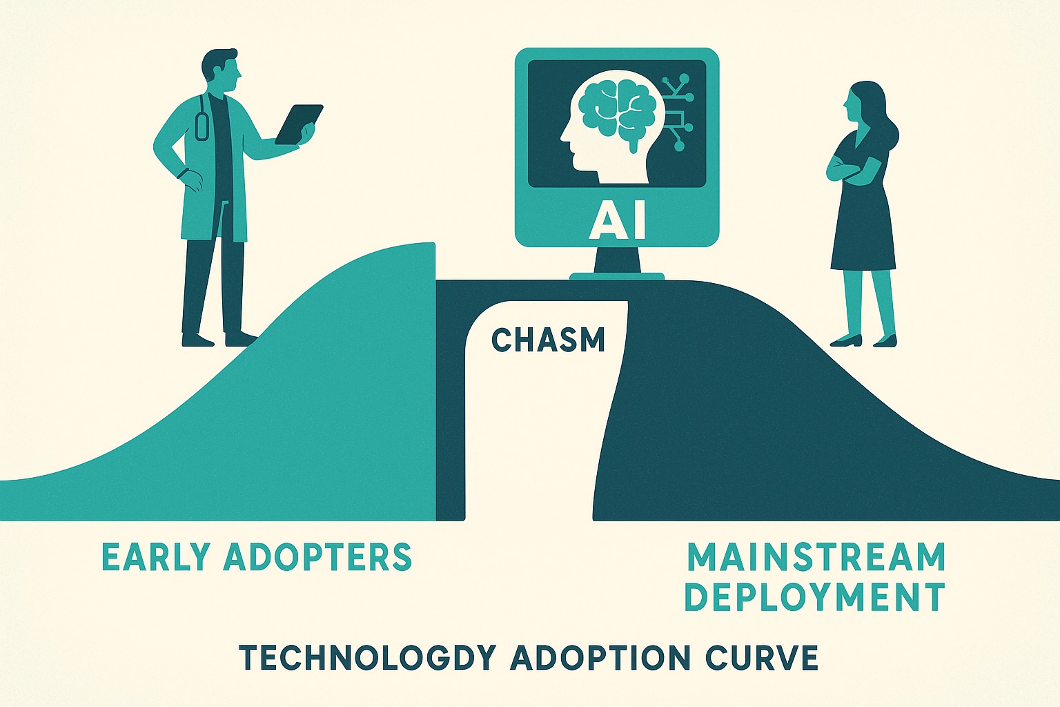 Agentic AI Crosses the Chasm in Healthcare: Who Is Actually Deploying