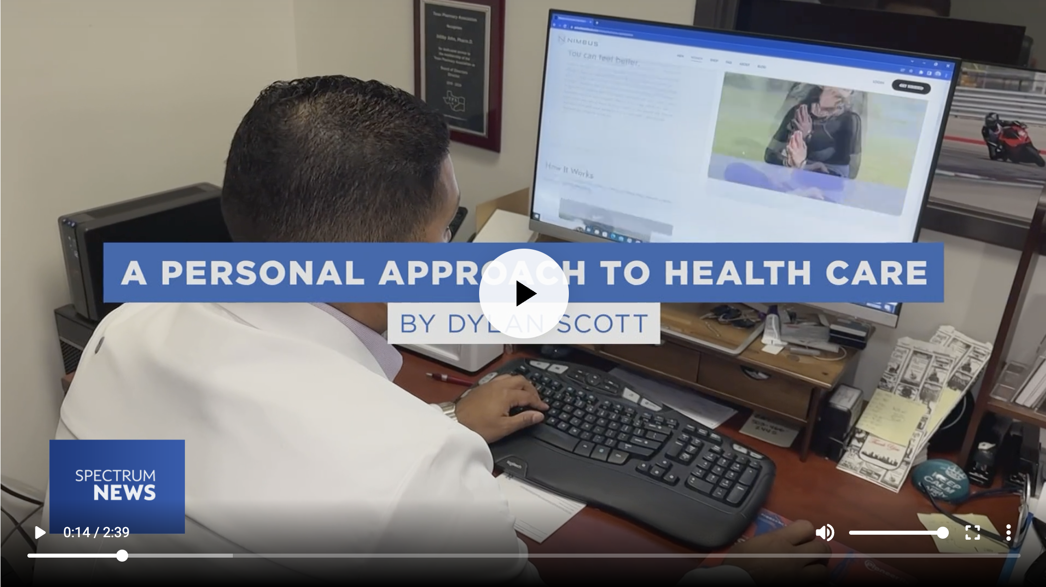 Spectrum News: Dr. John on making personalized health care affordable for Texans (2023)